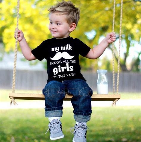 5 year baby boy hairstyles. Baby Boy Clothing Set 2 5year Old Kids Short Sleeve+Jeans ...