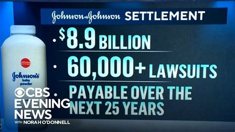 Johnson Johnson Proposes Billion Settlement Over Talcum Baby