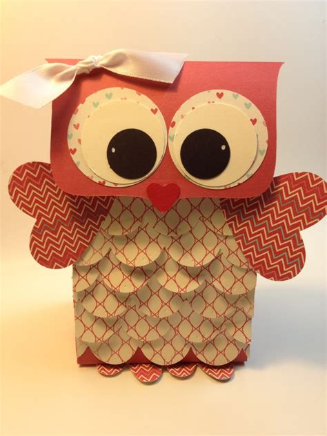 The Paper Hen Owl Valentine T Bag