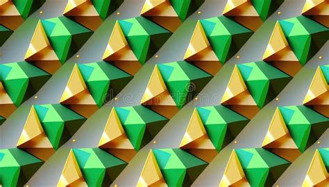 A Very Colorful Pattern With Many Different Shapes And Sizes Of Cubes