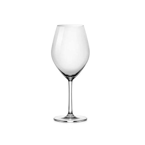 Set Of 6 Ocean Sante High Quality Bordeaux White Red Wine Stem Glass