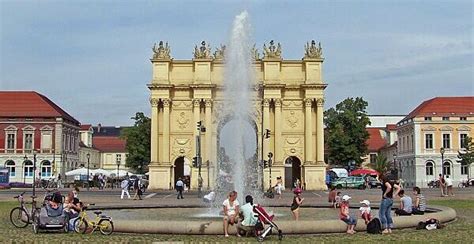 Potsdam's old city palace was rebuilt to house the current parliament of brandenburg and boasts in. Luisenplatz - Potsdam, Germany - Fountains on Waymarking.com