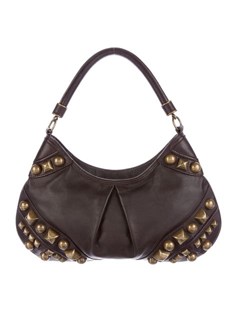 Burberry Studded Alverton Bag Handbags Bur68553 The Realreal