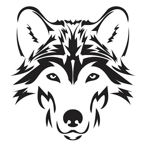 Royalty Free Wolf Face Clip Art Vector Images And Illustrations Istock
