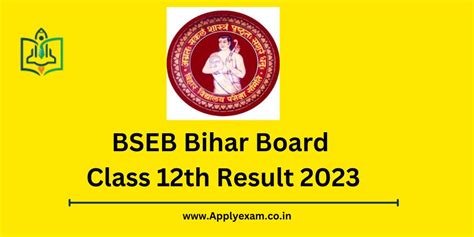 Bseb Bihar Board Class 12th Result 2023 Declared Check