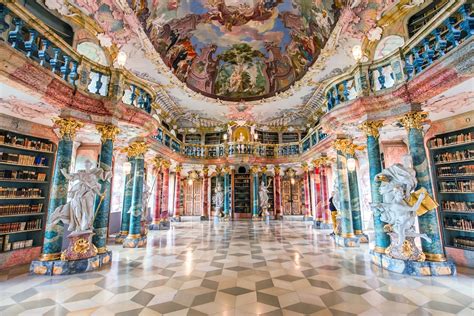 Photos This Magnificent Monastic Library In Germany Is One Of The