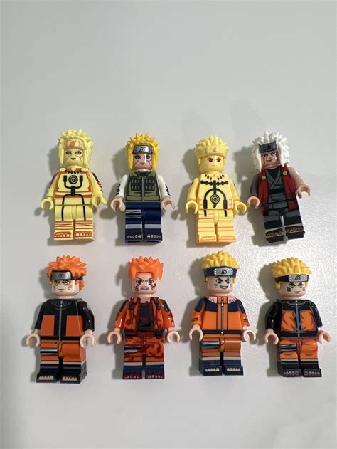 Lego Naruto Pack Figurines Ubicaciondepersonascdmxgobmx