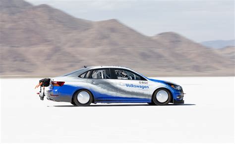 Our mitzi valenzuela hit the road to utah to capture some of the action going on at speed week at the bonneville salt flats. Modified 2019 VW Jetta breaks speed record with 210-MPH ...