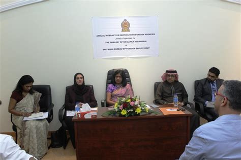 High commission of sri lanka in kuala lumpur. Sri Lanka Embassy in Bahrain holds meeting with ...