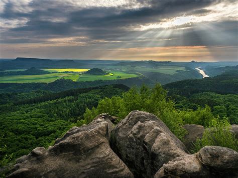 Elbe Sandstone Mountains Photograph By Martin Zwick Pixels