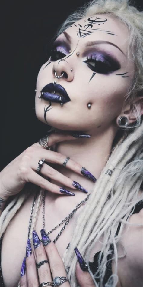 Pin By Amber Price On Witch Edgy Makeup Pagan Makeup Alt Makeup