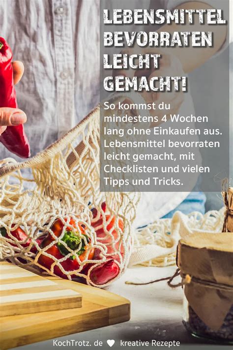 Anleitung und Checklisten: Lebensmittel bevorraten leicht ...