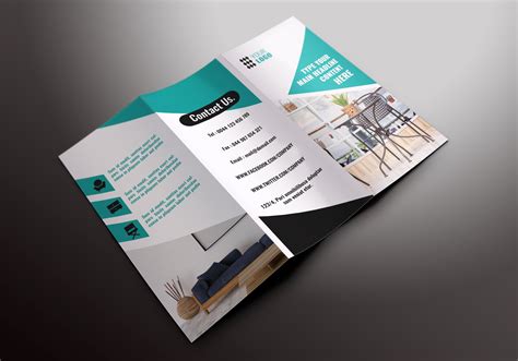 Furniture Tri Fold Brochures ~ Brochure Templates ~ Creative Market
