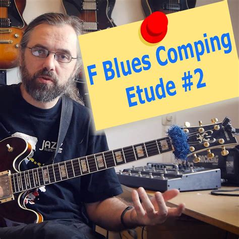 F Blues Comping Etude 2 Riffs And Rhythm Jens Larsen