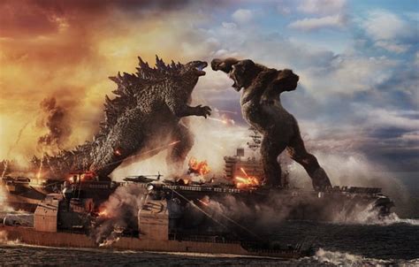 (1) nos complace informar que ya se puede ver la película godzilla vs. Обои монстры, битва, кинг-конг, battle, versus, godzilla, годзилла, king kong, 2021, Godzilla vs ...