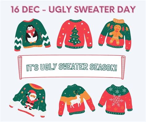 National Ugly Sweater Day The Daily Cuppa Medium