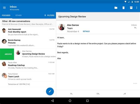 I have tried using outlook for android, but Microsoft Outlook APK Download - Free Productivity APP for ...