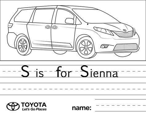 40+ toyota coloring pages for printing and coloring. 1000+ images about Toyota for Kids on Pinterest | Toyota ...
