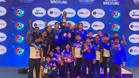 India Women’s Wrestling Team Wins Gold At U 20 World Championships Nagaland Post