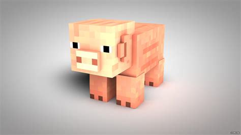 Minecraft Pig Render By Danixoldier On Deviantart