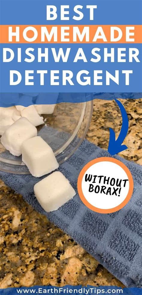 How To Make Homemade Dishwasher Detergent Without Borax Earth