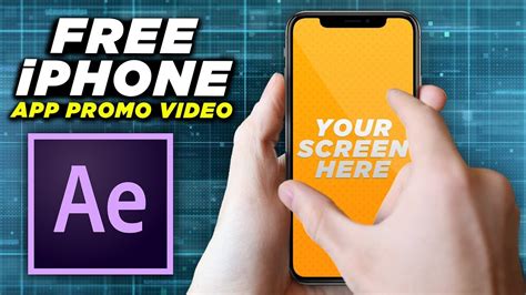 And the best thing is, everything is free. FREE iPhone App Promo Video Template | Adobe After Effects ...