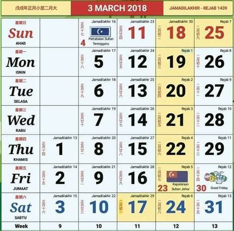 In 2018, malaysia will have 53 weeks and 59 public holidays in total. Malaysia Hari Cuti 2018 - Agustus 2019