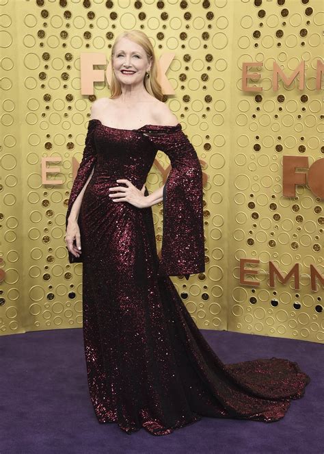 Patricia Clarkson En La Alfombra Roja De Los Premios Emmy 2019