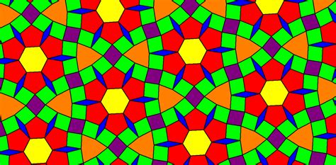 A Tessellation In Six Colors