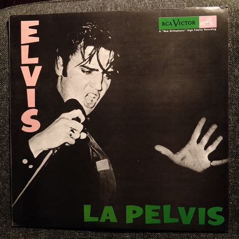 Elvis Presley Elvis La Pelvis Lp Vinylkoll