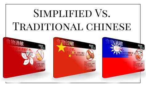 Traditional Vs Simplified Chinese Whats The Difference Equal Eats