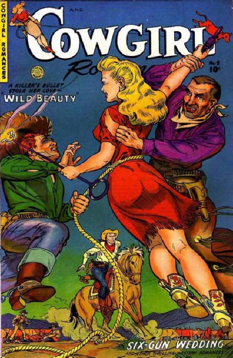 Cowgirl Romances 8 Fiction House Comic Book Plus
