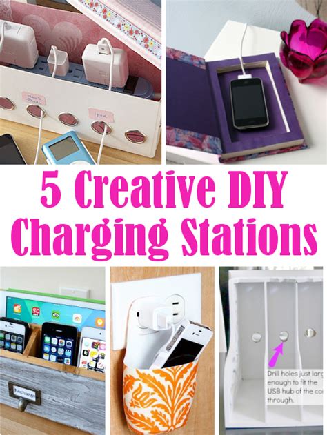 5 Creative Diy Charging Stations Diy Home Sweet Home