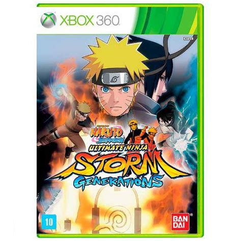 Jogo Naruto Shippuden Ultimate Ninja Storm Generations Xbox 360