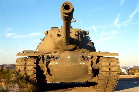 M103 Front View Cold War Military Vehicles Tanks Soldier Battle