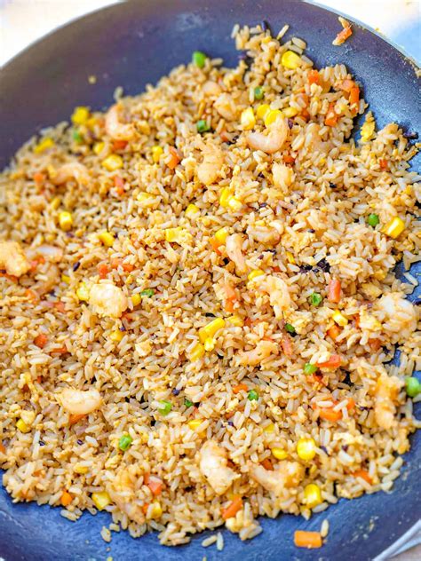 Super Easy Shrimp Fried Rice Recipe Cooking With Tyanne