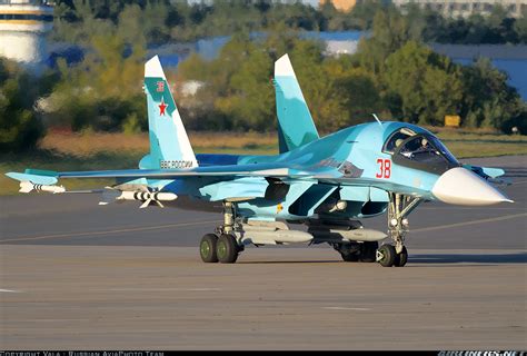 Sukhoi Su 34 Russia Air Force Aviation Photo 2693218