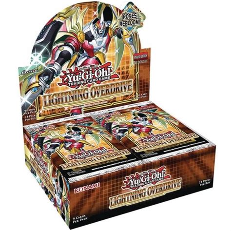 Yu Gi Oh Trading Card Game Lightning Overdrive Sealed Booster Box Of
