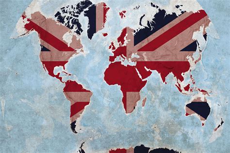 Best Of British Map Of The World