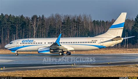 Sp Esg Enter Air Boeing 737 800 At Katowice Pyrzowice Photo Id