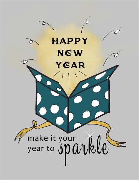 New Year Printable Free Cards To Send To A Friend