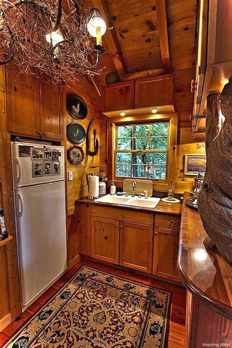 022 Gorgeous Cottage Kitchen Small Cabin Ideas Rustic Cabin Kitchens