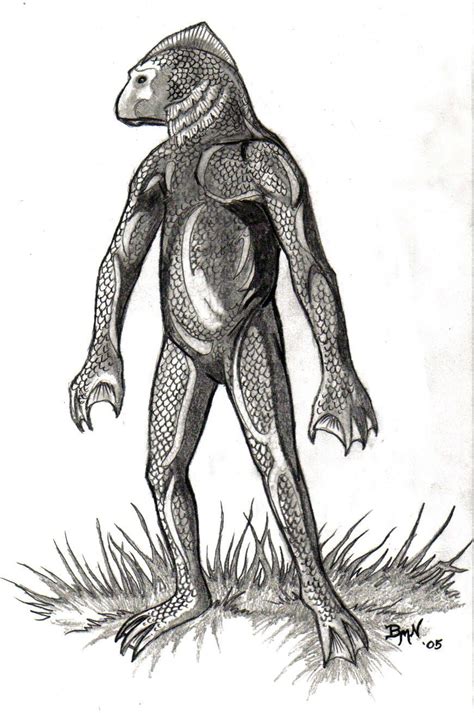Lizard Man Of Scape Ore Swamp Strange Beasts Cryptozoology Mythical
