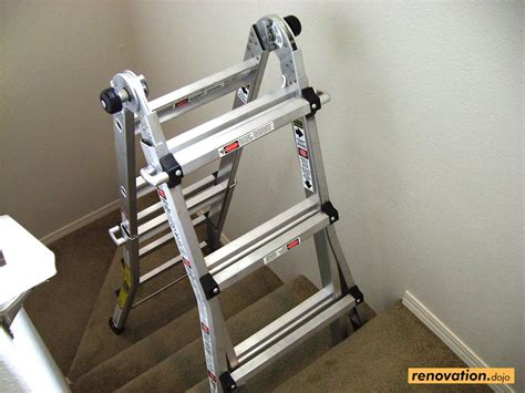 A safe way to use your existing ladder on stairs. The 6 Best Step Ladders May 2020 | Renovation Dojo