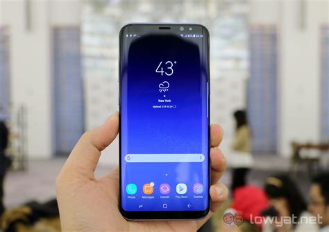 displaymate claims samsung galaxy s8 has the best display it ever tested lowyat