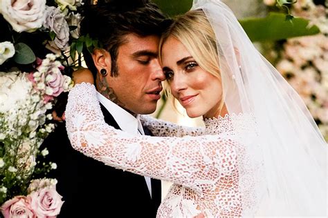 Chiara And Fedezs Glamorous Italian Wedding Celebrity Bride
