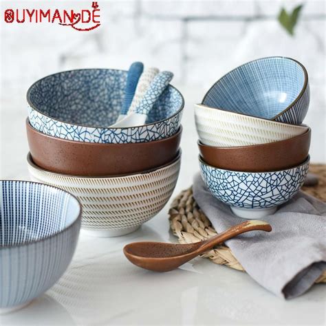 Japanese Classical Ceramic Tableware Handmade Ceramics Plates