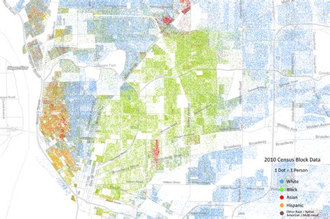 The Racial Dot Map Buffalo Rising