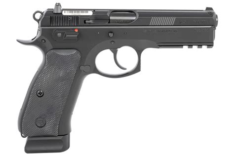 Cz Cz 75 Sp 01 9mm Pistol With Fiber Optic Front Sight Vance Outdoors