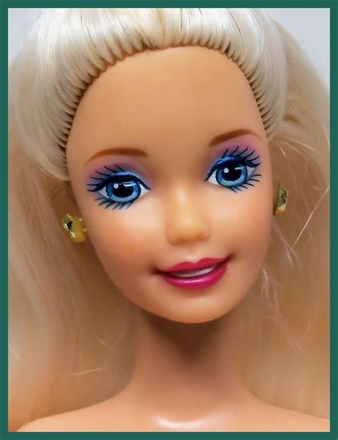 beautiful barbie doll ankle length platinum blond hair etsy
